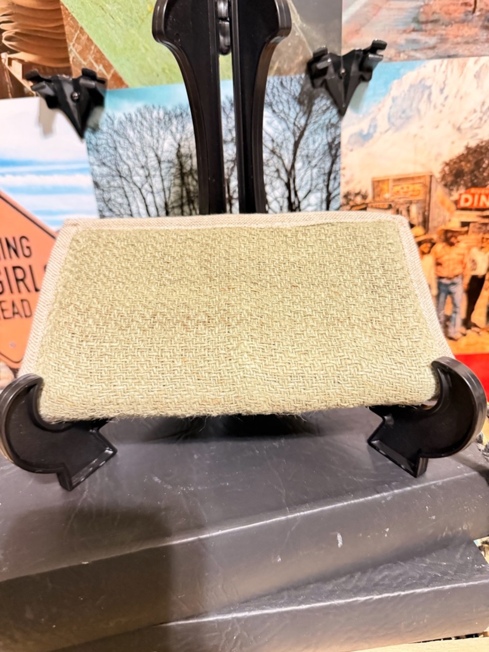 Green Hemp Veg Dye Wallet